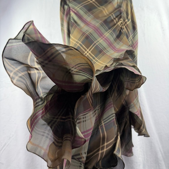 NWT Ralph Lauren Collection Purple Label Fall 2003 Runway Silk Skirt USA Sz 4 - Picture 6 of 16